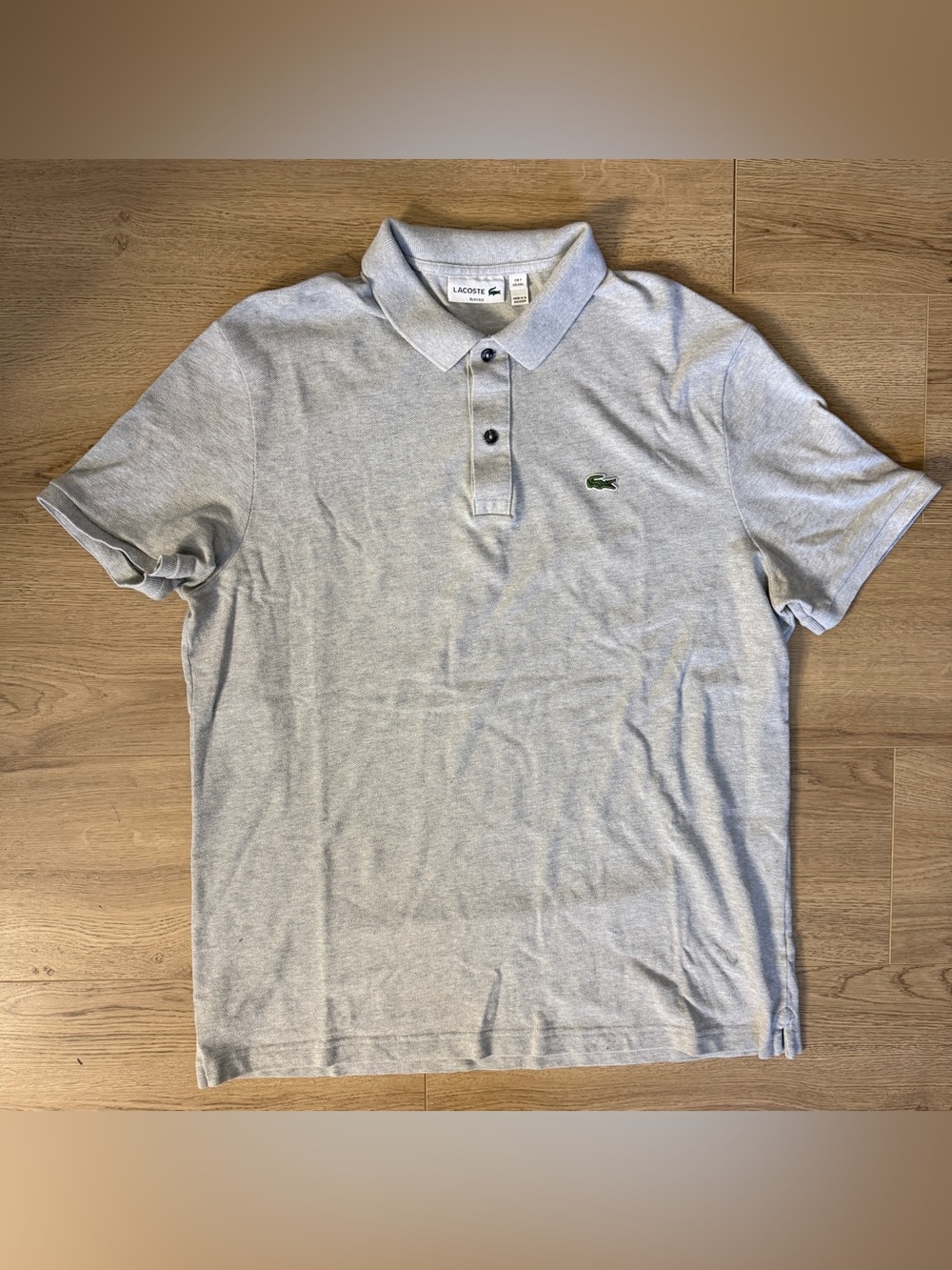 Lacoste Men's Slim Fit Polo Shirt Gray XXL